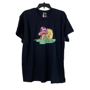 Lazy Daze Mushroom Graphic Tee 12oz Soda Tilly’s NWT